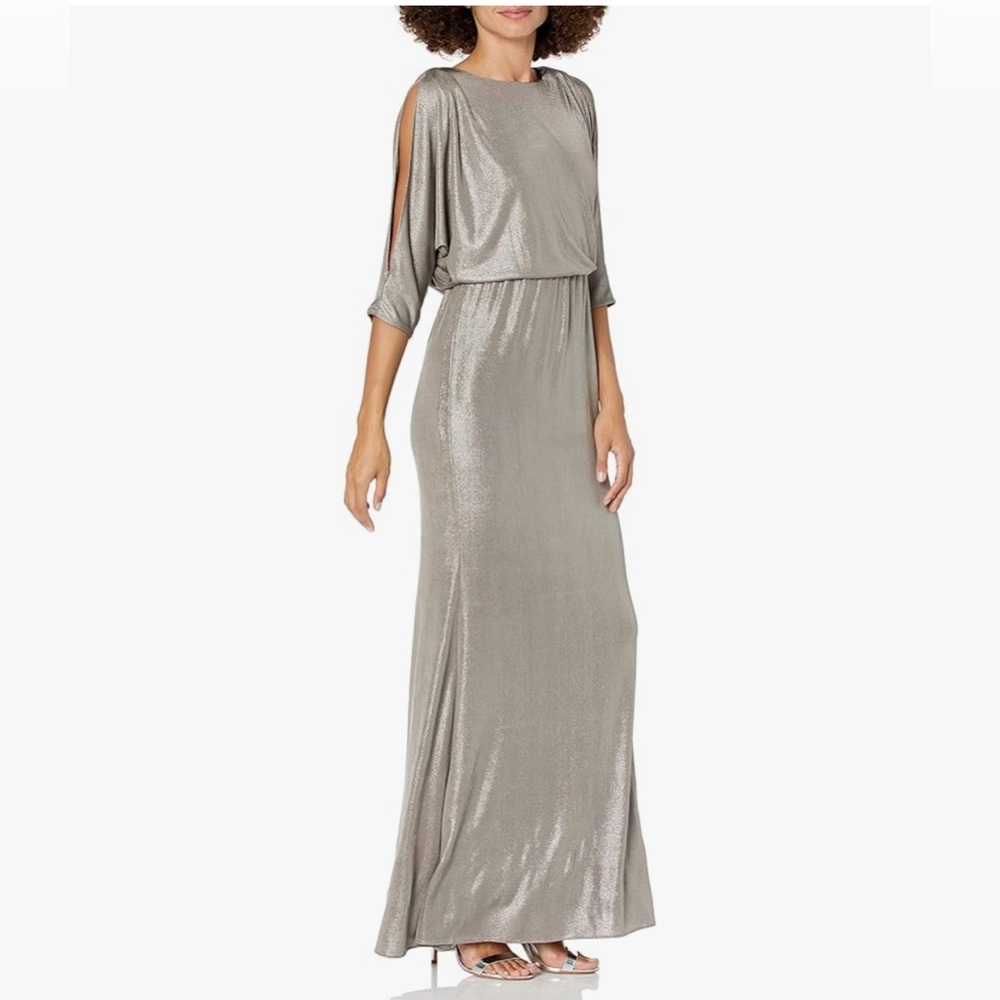 Adrianna Papell Women's Foiled Jersey Dress size 16